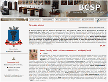 Tablet Screenshot of bcsp.com.br